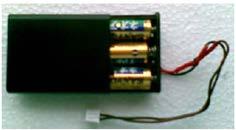 The battery is located in the battery box on the front panel and can be easily replaced by opening the cover.