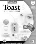 ROXIO TOAST 5 TITANIUM CD and DVD-Recording Software for Mac Toast 5 Titanium is a comprehensive, all-in-one DVD and CD burner software that enables you to create, organize, share and store all of