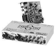M-AUDIO DELTA 44/DELTA 66 COMPUTER HARDWARE Professional 4-in/4-out Audio Cards A top choice in PCI-based digital audio solutions, the Delta 44 and Delta 66 are professional PCI audio cards connected