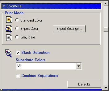 COLORWISE PRINT OPTIONS 61 Printer drivers and print options The printer driver writes a PostScript file containing the instructions generated by your application and the settings for the ColorWise