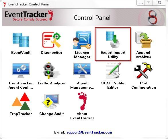 Import Cisco Switch Knowledge Pack into EventTracker 1. Launch EventTracker Control Panel. 2.