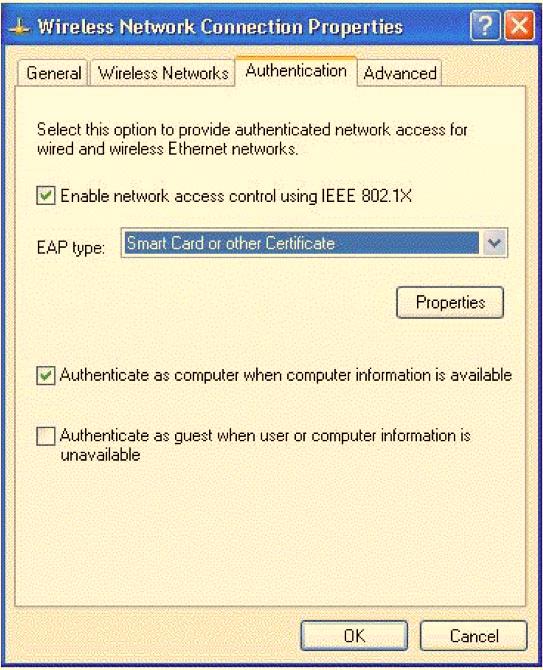 (located under Network and Internet Connections if in Category View) 2. Right Click on the Wireless Network Connection, and select Properties. 3.