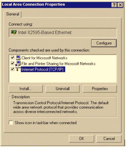 Chapter 3: Configuration For Windows 2000 1.