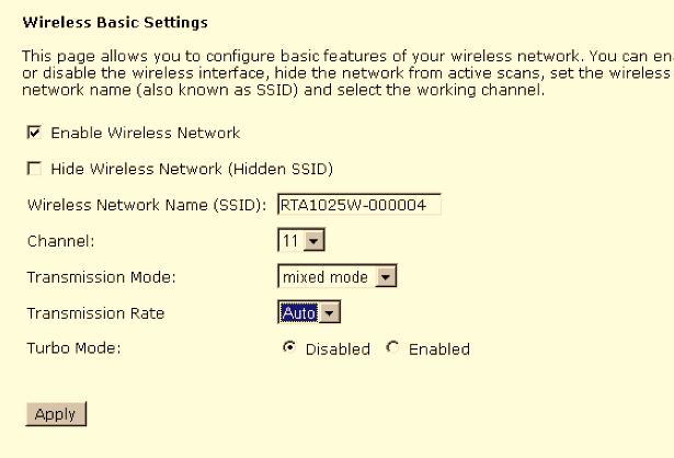 This can create a security hole since any wireless clients which got the broadcast might associate to your system.