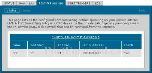 The set up instruction outlined below is an example of port forwarding a Motorola Router using Motorola Model SBG 1000. Step 1: Open your web browser. Enter the router IP address 192.168.0.1 in the address bar, followed by pressing Enter.