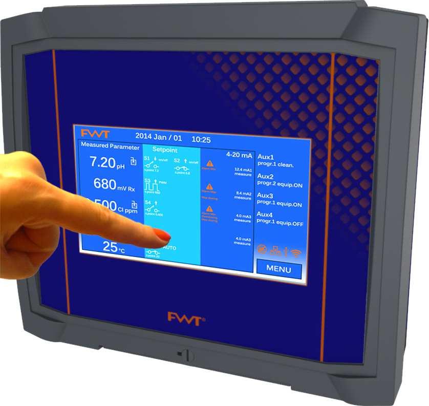 TOUCH series can be considered a Central management unit for BMS (Building management system) and Domotic.