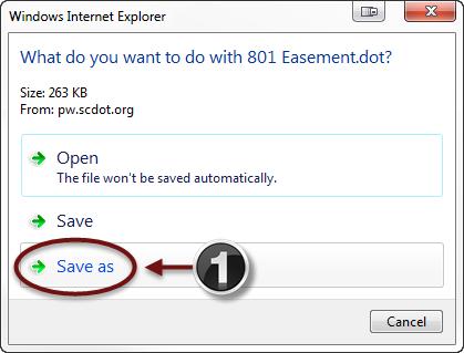 b. The Windows Internet Explorer dialog box will appear. 1.