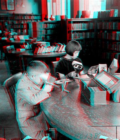 Public Library, Stereoscopic