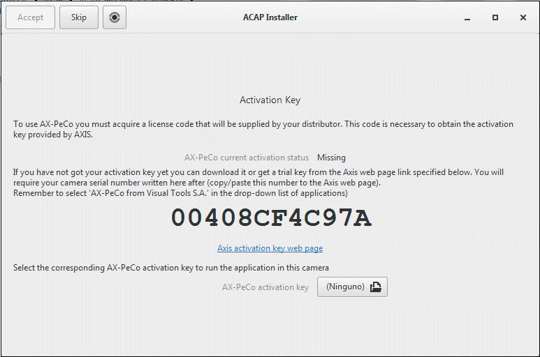 com/en/products/video-analysis-peoplecounting-and-pos-control/people-counting-application-ax-peco/downloads) ACAP Installer will guide you to configure the general camera settings necessary for the