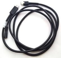 CBA-U46-S07ZAR A Connector, 7ft. Straight Cable rated for 1.2A current depleted battery in about 4.5 hours if host USB port is BC 1.2 compatible or about 10.5 hours for USB 2.0 host ports.