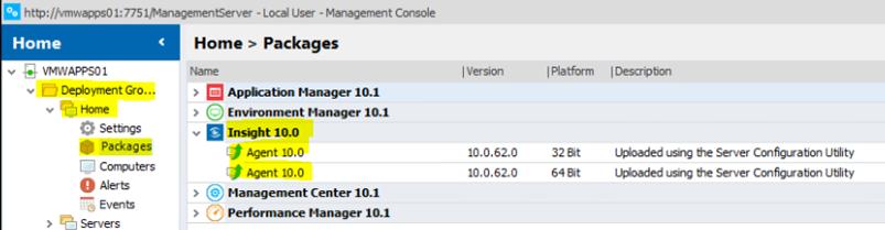 Endpoint configuration with Environment Manager This section describes how to set up Insight on your endpoints using Ivanti Management Center and Ivanti Environment Manager.