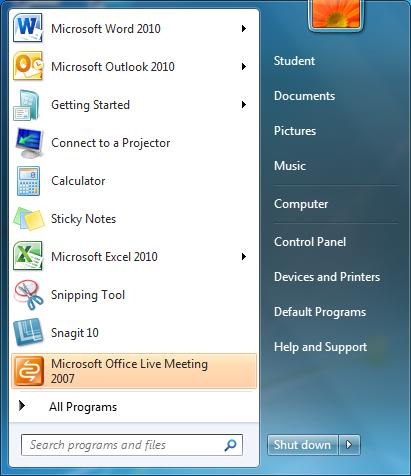 Unit 2: Using Windows 7 Lesson 9 Desktop Icons Mouse Pointer Desktop Start Button Taskbar Taskbar Notification Area Looking at the Windows Desktop These are shortcuts you can select to open
