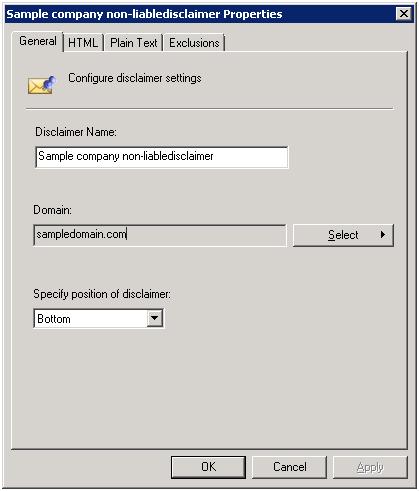 Active Directory variables used in VIPRE Email Security for Exchange and