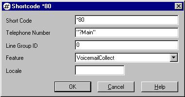 IP Office Configuration Using Short Codes to Access Voicemail The short code VoicemailCollect feature can be used to route callers to voicemail.