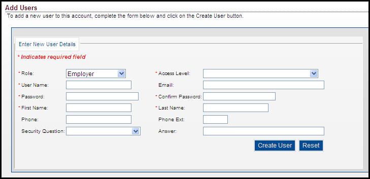 Managing Accounts The Manage Account menu provides functions for the following: adding new Plan Central users to your group s account, viewing Plan Central users associated with your account,