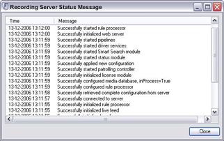 Server Services Administration FTP server port: Lets you specify the port number to be used when the recording server listens for FTP information (some devices use FTP for sending event messages.