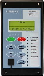 7SR10 Argus Overcurrent and Earth Fault Relay Control 79 Auto Reclose 86 Lockout CB Control CB Trip/Close Features Cold Load Settings Two Settings Groups Password Protection 2 levels User