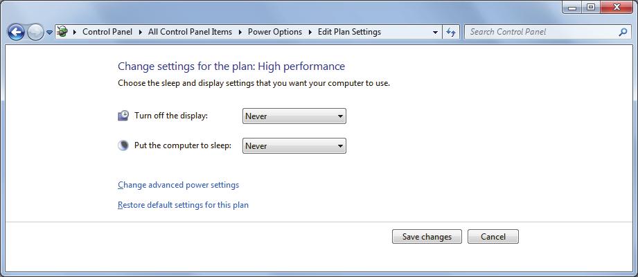 The Power Options dialog appears. 10. Click the plus (+) icon to the left of Hard Disk to see more options. 11.