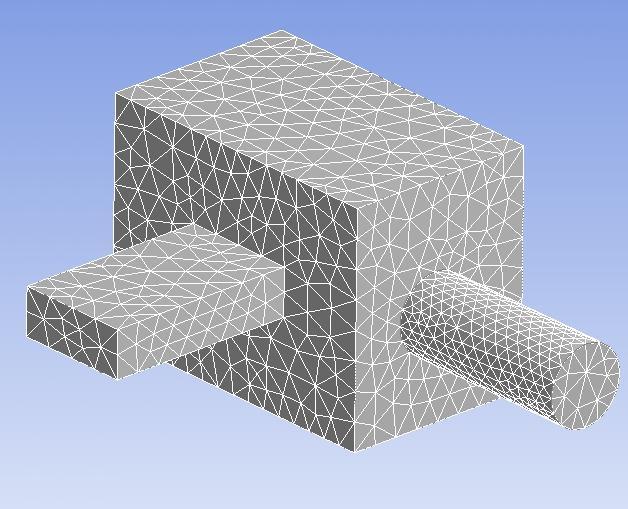 Meshing contains: 1 solid,1 body Entire solid meshed as one entity