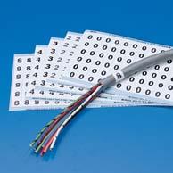 Pre-Printed Wire Markers WIRE MARKER CARDS Solid Letters and Numbers - Conduit Markers Terminal Markers Legend Order Reference s/card B-500 Vinyl Cloth A1 WM-A1-PK 6.35 38.00 36 A2 WM-A2-PK 6.35 38.00 36 A3 WM-A3-PK 6.