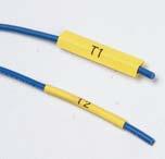 Wire Diameter PERMASLEEVE HEAT-SHRINK CABLE & WIRE MARKERS A Length B (m) Min.
