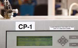 BMP 41 Printer - Electrical ID CONTROL PANEL AND ELECTRICAL PANEL LABELS Long-lasting, durable materials to quickly identify control and electrical panels.