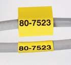BMP 71 Printer - Wire and Cable Marking PERMASLEEVES WIRE MARKING SLEEVES, 3:1 SHRINK RATIO (CONTINUED) A B Length B (m) Min. Wire Diameter Max.