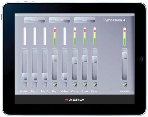 Take advantage of our FREE remote control for Apple ipad, called Ashly Remote. Design and deploy custom remote control interfaces to control the amplifier over WiFi.