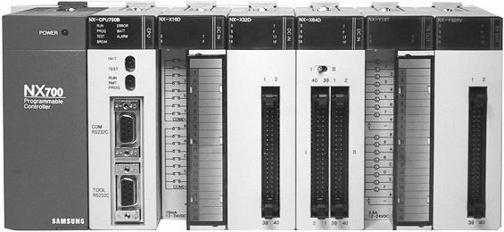 Points: 64-point I/O Flexible system configuration: 5 types of backplane (3-, 5-, 8-, 10- and