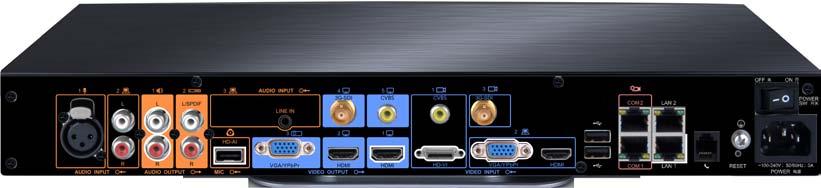 264 HP, IPv6, and Wi-Fi, and it is an ideal choice for small-and medium-sized conference rooms or executives offices to