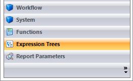 Manage Trees After accessing the Expression Trees tab, users will be able to see a list of existing trees and the link to Manage Trees.