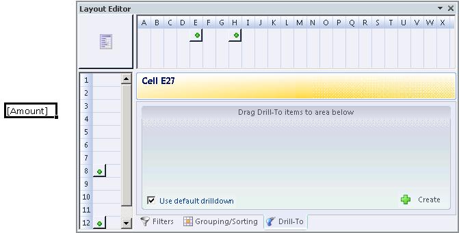 To drill-down on any number to see the underlying journal entry level detail from the same module, simply right-click on any number in the executed report.