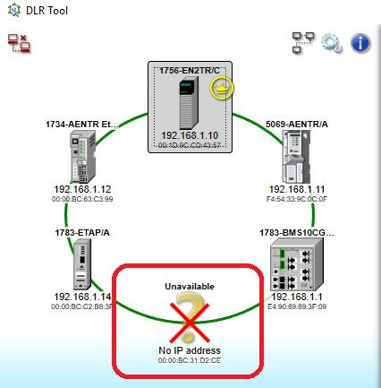 Stratix 5700 DLR DHCP Functionality Will assign IP address to the Armor Block module using