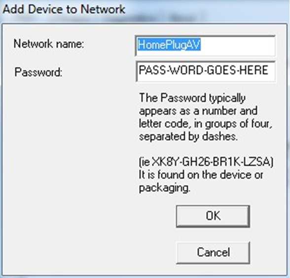 A popup window appears. Please fill in the DAK code from the slave label in the password field and click OK.