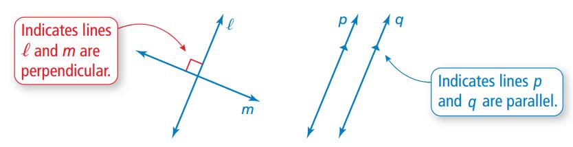 3.1 Parallel Lines and Transversals Vocabulary: - Lines in the same plane that do not intersect. - Lines that intersect at right angles.