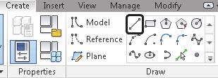 Mass Elements 7. Select the Line tool located under the Draw panel. 8. Enable Chain in the Options bar located on the bottom of the screen.