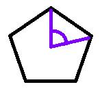 Convex Regular: equilateral, equiangular Interior Angle Central Angle