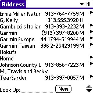 BASIC APPLICATIONS > USING THE ADDRESS BOOK Using the Address Book The Address Book lets you keep names, addresses, telephone numbers, and other information about your personal or business contacts.