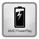 AMD PowerPlay with ZeroCore Power Technology AMD PowerPlay is a power management technology in response to the GPU loading, AMD PowerPlay automatically