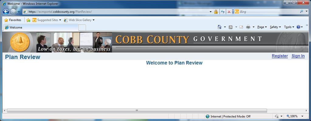 2 Plan Review Portal Applicants upload project documents and view markups and comments by way of the Plan Review Portal, an external-facing webpage.