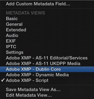Adobe XMP FCP X Metadata mapping Requires FCP X 10.0.9 or greater When you install the Calibrated Adobe XMP FCP X Metadata Definitions, then the Adobe XMP Metadata in the sidecar.