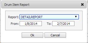 Reporting on a Date Range of Data Open a particular record and select Actions\Date
