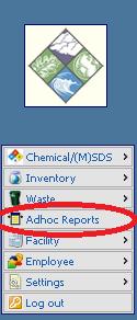 screen: Under the Report Center button, you will see a list of reports.