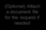 APP category (Optional) Attach a document