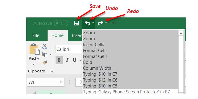 The Quick Access Toolbar As with the tabs and ribbon, if you use other Microsoft Office applications you should be familiar with the Quick Access Toolbar.