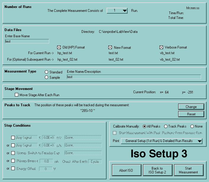 12 - Setup 3 for Isotopic Measurements Software Manual Section 12 Previous Section Home Next Section Setup