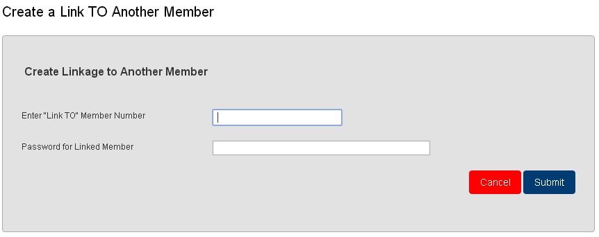 13.8 Register a link TO another Member This option can be used if for some reason you have multiple memberships in the same name.