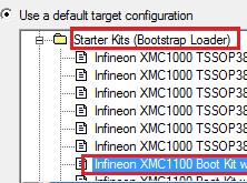 Flow of Target Configuration Selection Open Target menu and select change Select already existing target configuration by