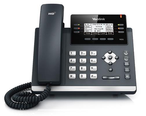 Yealink T42S Quick Start User guide Blind Call Transfer During a call, press the Transfer soft key and the call is placed on hold.