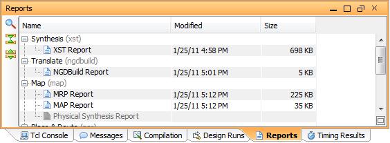 Select Window > Reports to display the Reports view. Figure 27: Viewing ISE Report Files 13. Double-click any report to view that report. 14. Close the report file.